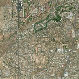 Oro Valley High Resolution Satellite Map
