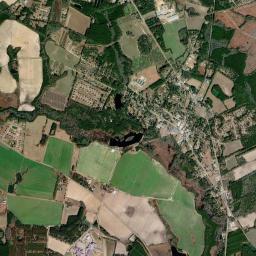 Brooklet High Resolution Satellite Map