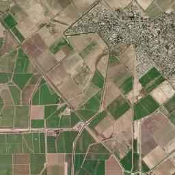 Delta High Resolution Satellite Map