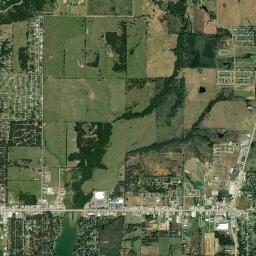 Gun Barrel City High Resolution Satellite Map