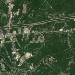 Beechwood High Resolution Satellite Map