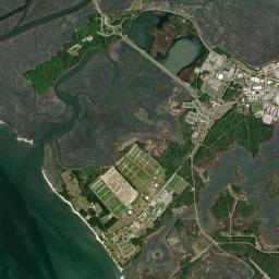 Beaufort County High Resolution Satellite Map