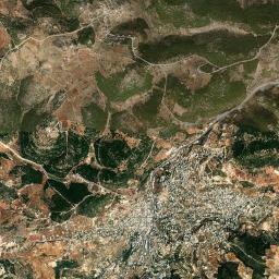 ‘Ajlūn High Resolution Satellite Map