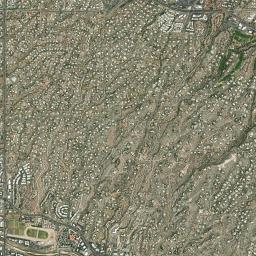 Catalina Foothills High Resolution Satellite Map