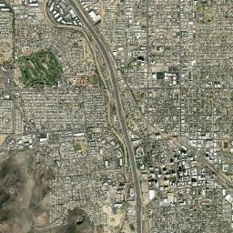 Tucson, AZ locator map