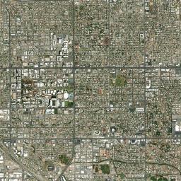Tucson, Arizona map(satellite map)