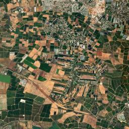 Tel Mond High Resolution Satellite Map