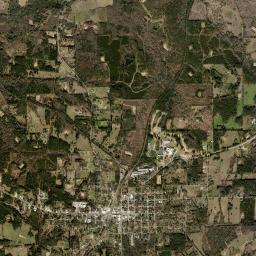 Troup High Resolution Satellite Map