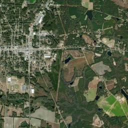 Claxton High Resolution Satellite Map