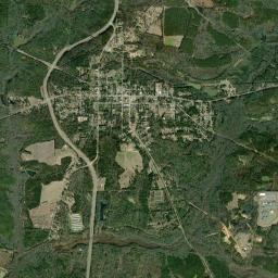 Lumpkin High Resolution Satellite Map