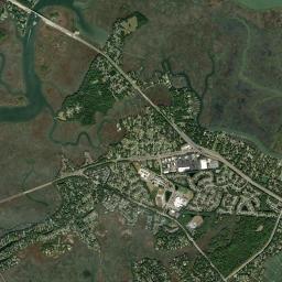 Whitemarsh Island High Resolution Satellite Map