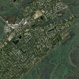 Wilmington Island High Resolution Satellite Map