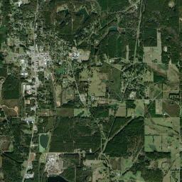 Bay Springs High Resolution Satellite Map