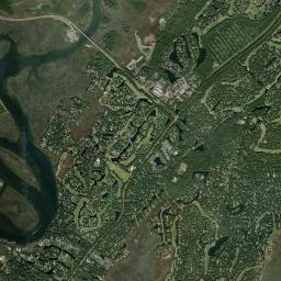 Skidaway Island High Resolution Satellite Map