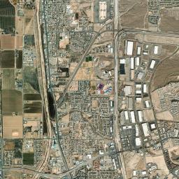 Canutillo High Resolution Satellite Map