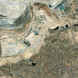 Aerial view of Dumps near Esperanza Mine