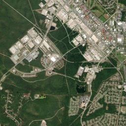 Fort Stewart High Resolution Satellite Map