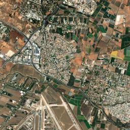 Mazkeret Batya High Resolution Satellite Map