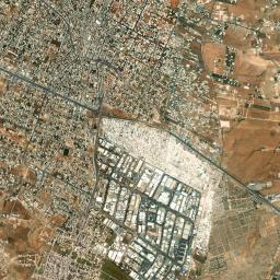 Saḩāb High Resolution Satellite Map