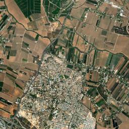 Gedera High Resolution Satellite Map
