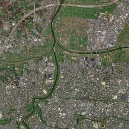 Miyakonojō High Resolution Satellite Map