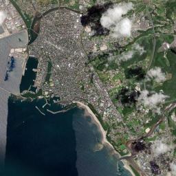 Kushikino High Resolution Satellite Map