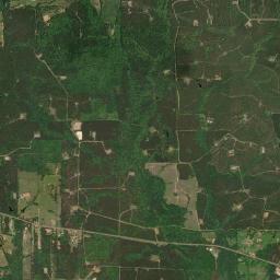 Aerial view of Road cut N of road