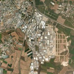 Qiryat Gat High Resolution Satellite Map