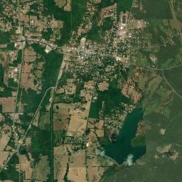 San Augustine High Resolution Satellite Map