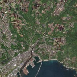 Shibushi-shi High Resolution Satellite Map