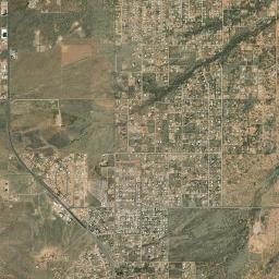 Sierra Vista Southeast High Resolution Satellite Map