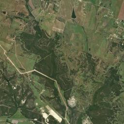 Aerial view of Limestone road cuts