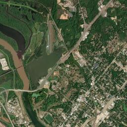 D, LA, USA Satellite Map