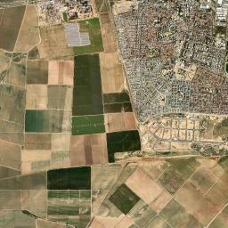 Ofaqim High Resolution Satellite Map