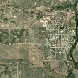 Mertzon High Resolution Satellite Map