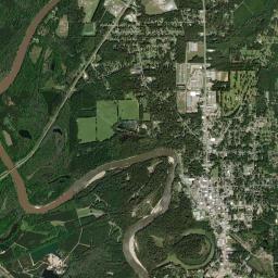 Columbia High Resolution Satellite Map