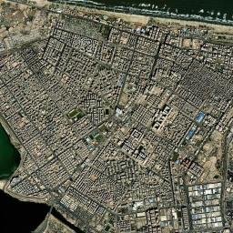 Port Said High Resolution Satellite Map