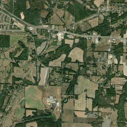 Cowarts High Resolution Satellite Map