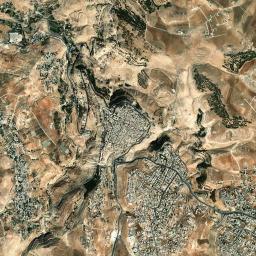 Qīr Moāv High Resolution Satellite Map