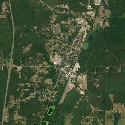 Magnolia High Resolution Satellite Map