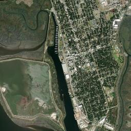 Brunswick High Resolution Satellite Map