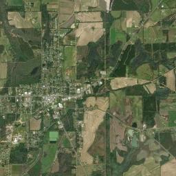 Slocomb High Resolution Satellite Map