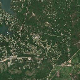 Sam Rayburn High Resolution Satellite Map