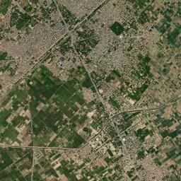 Toba Tek Singh High Resolution Satellite Map