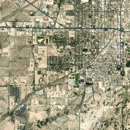 Fort Stockton High Resolution Satellite Map