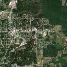 DeRidder High Resolution Satellite Map