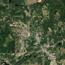 Poplarville High Resolution Satellite Map