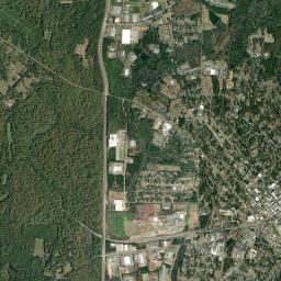 Thomasville, GA locator map