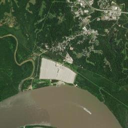 Saint Francisville High Resolution Satellite Map