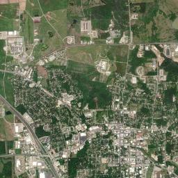 Huntsville High Resolution Satellite Map